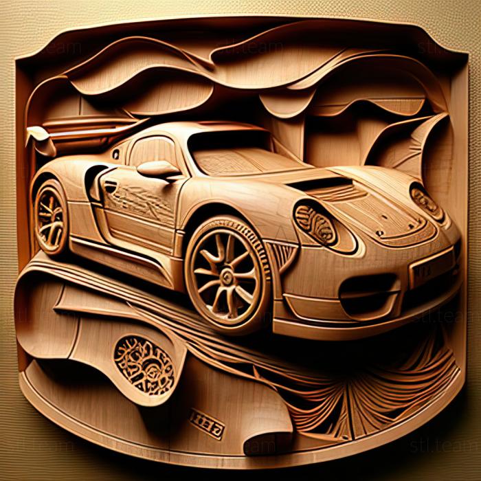 3D model Porsche 911 GT1 (STL)